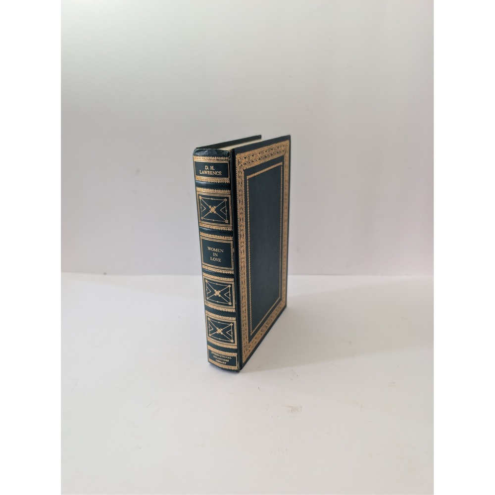 Vintage Women in Love D.H. Lawrence International Collectors Library Gold Gilt